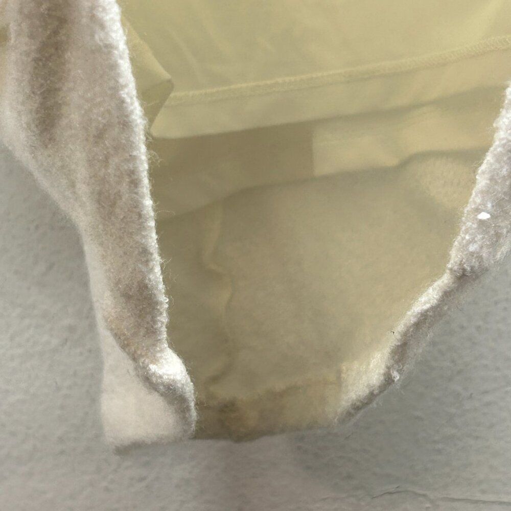 Amanda Uprichard Voila Skirt Ivory mini Extra Small XS tweed boucle faux wrap - Picture 7 of 16